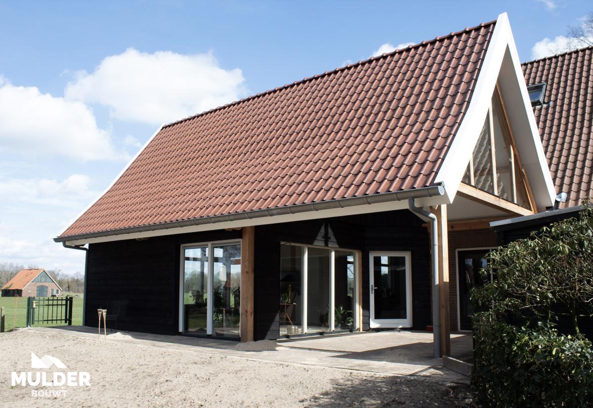Aanbouw zitkamer in Haaksbergen