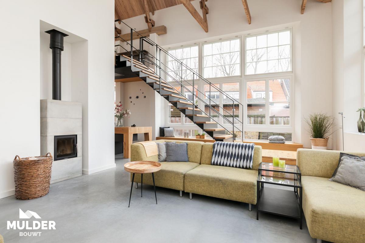 Van schoolgebouw naar 4 woningen