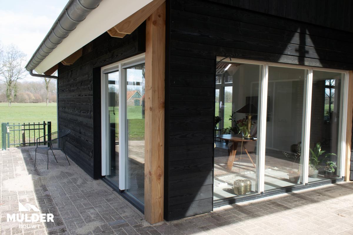 Aanbouw zitkamer in Haaksbergen