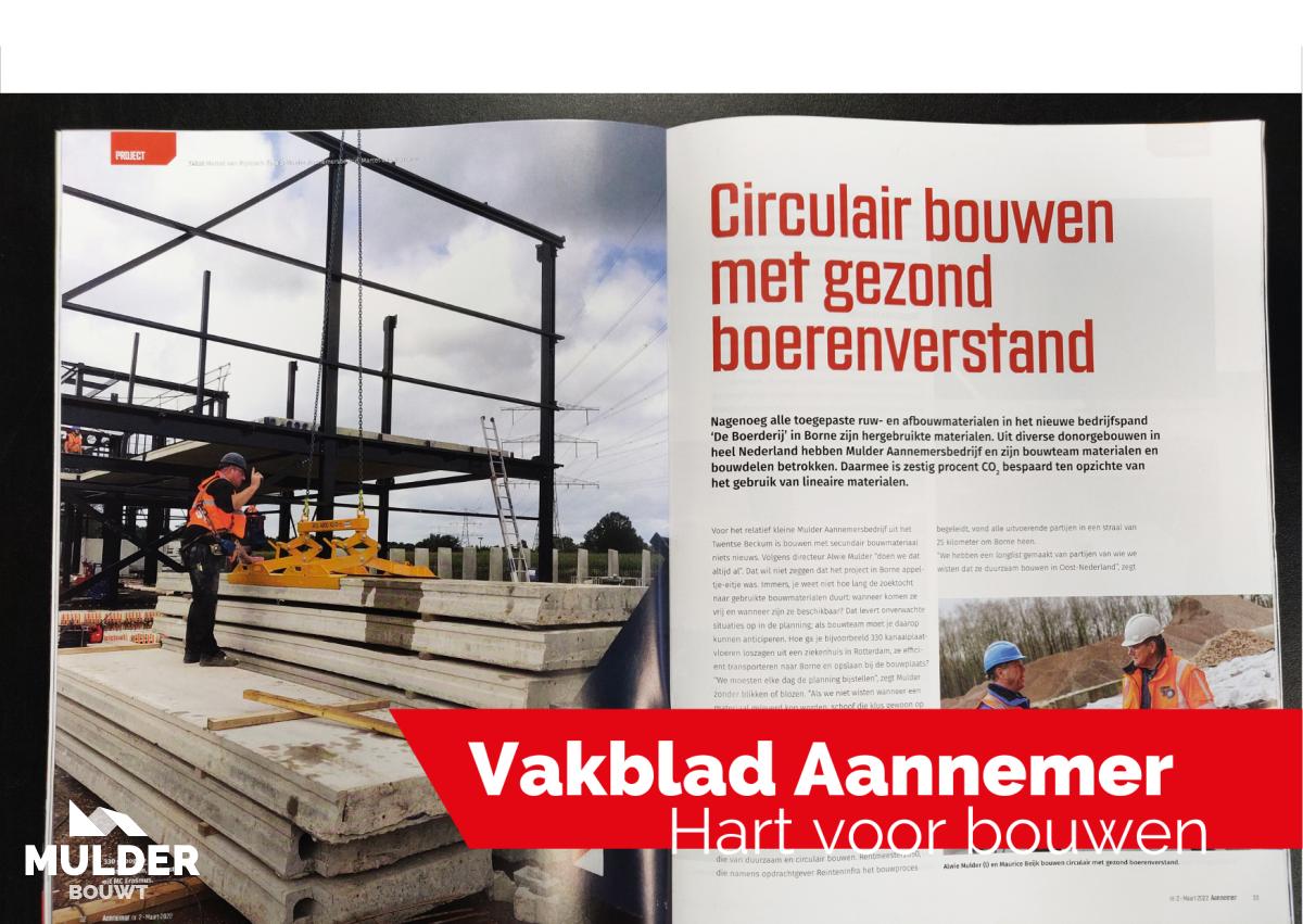 Interview Aannemer 'De Boerderij' in Borne