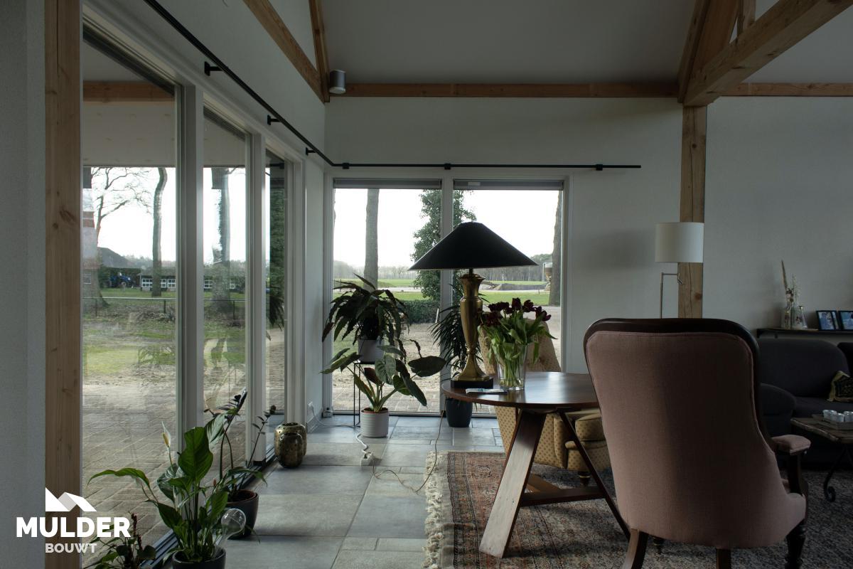 Aanbouw zitkamer in Haaksbergen