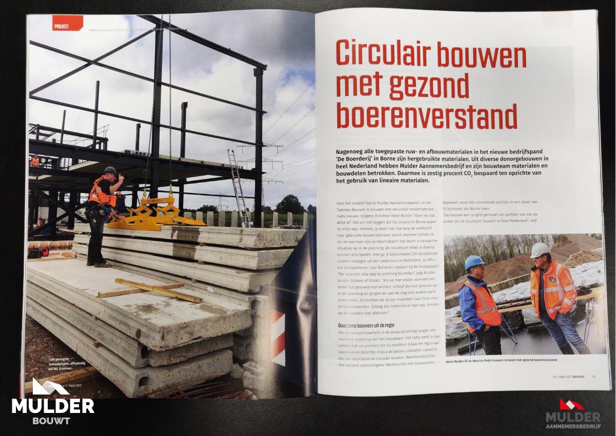 Interview Aannemer 'De Boerderij' in Borne