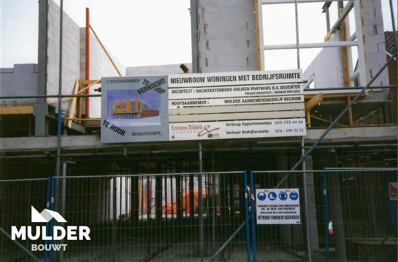 Kantoorpand met appartementen