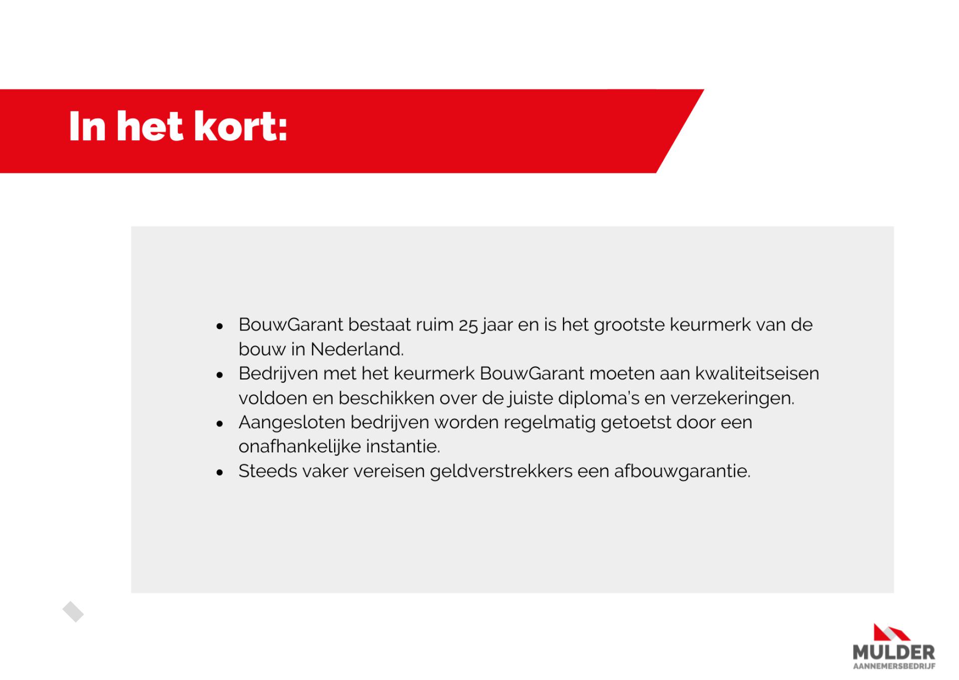 BouwGarant | h&eacute;t keurmerk in de bouw