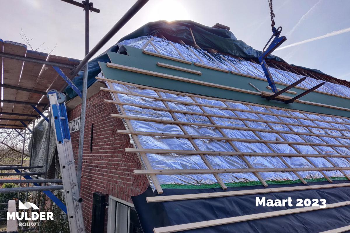 Dakrenovatie in Laren