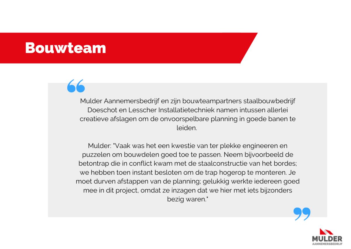 Interview Aannemer 'De Boerderij' in Borne