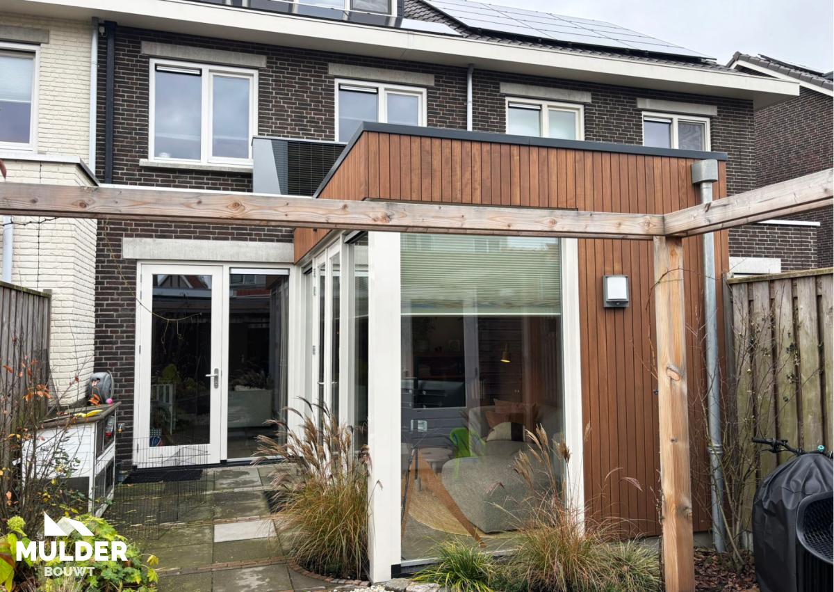 Uitbouw in Enschede 