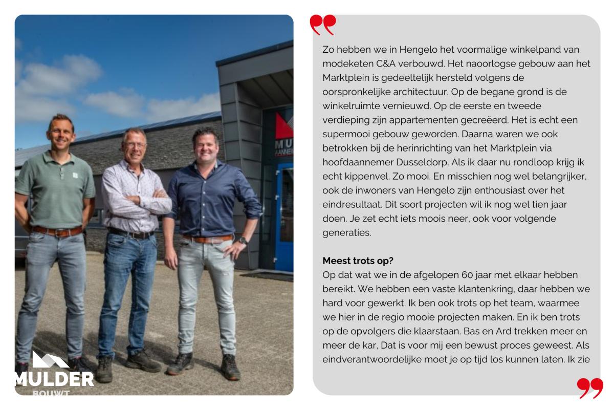 Interview vakblad Aannemer