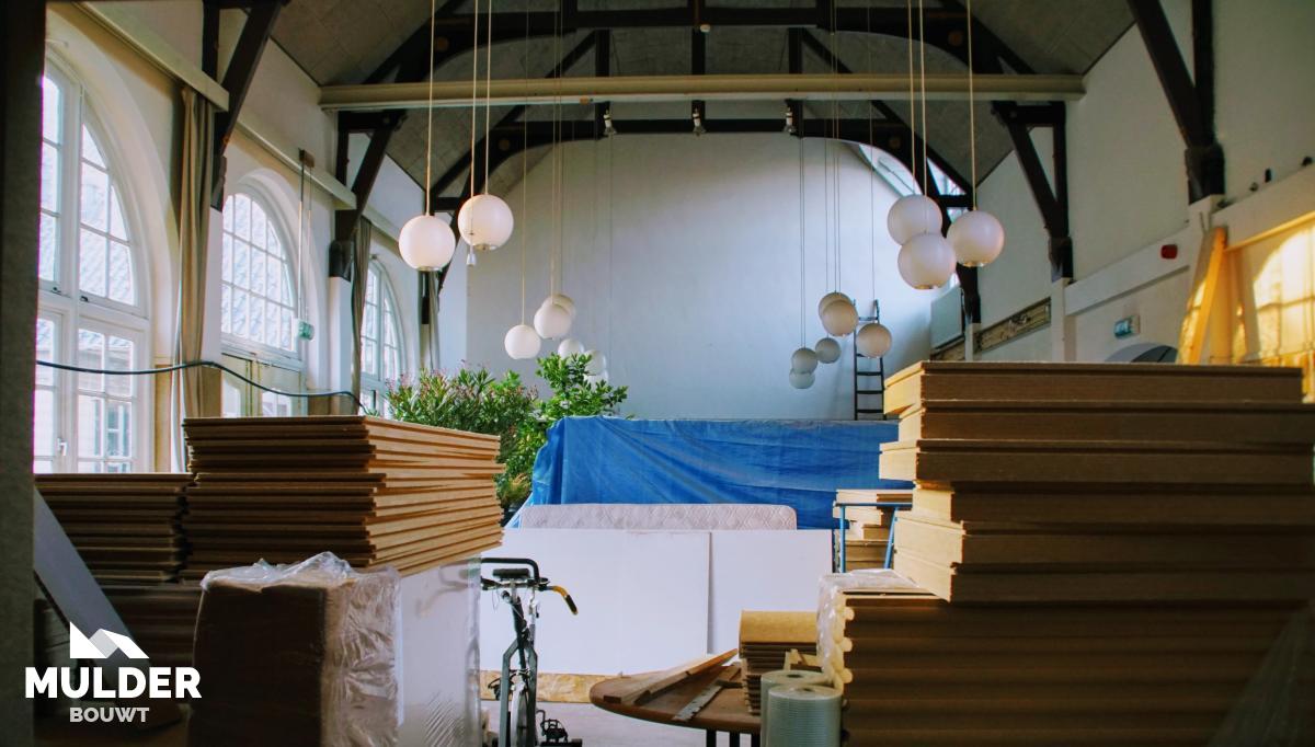 Van schoolgebouw naar 4 woningen