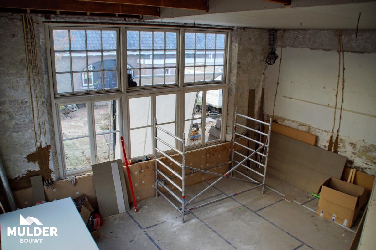 Van schoolgebouw naar 4 woningen