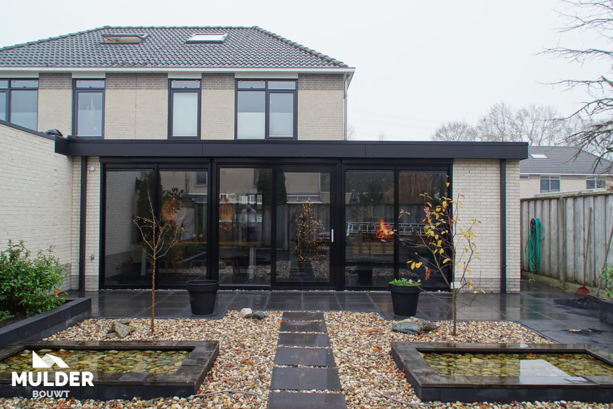 Uitbouw woonhuis in Enschede