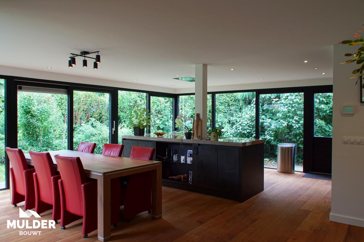 Uitbouw woonhuis in Almelo
