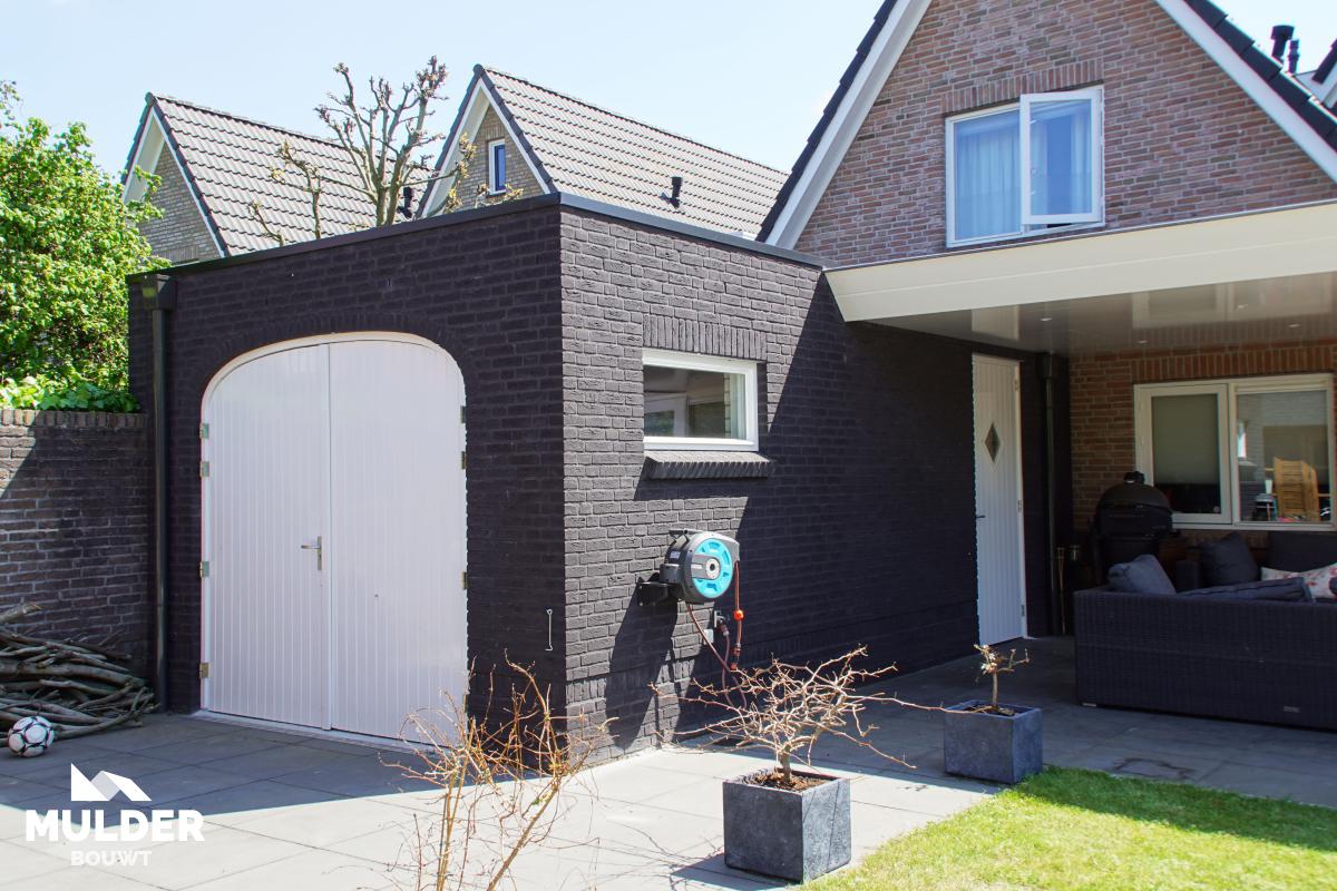 Uitbouw garage in Almelo