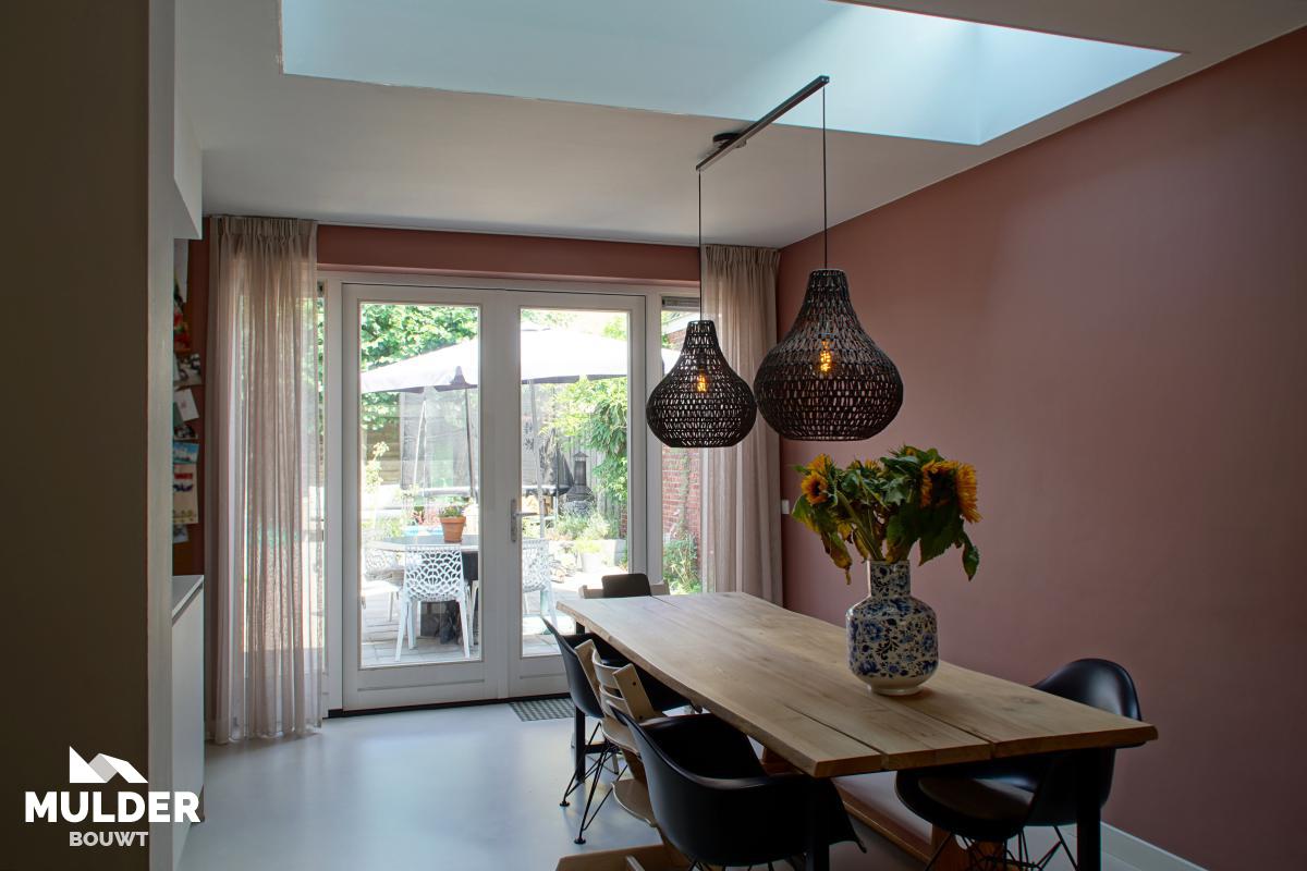 Uitbouw woonhuis in Enschede