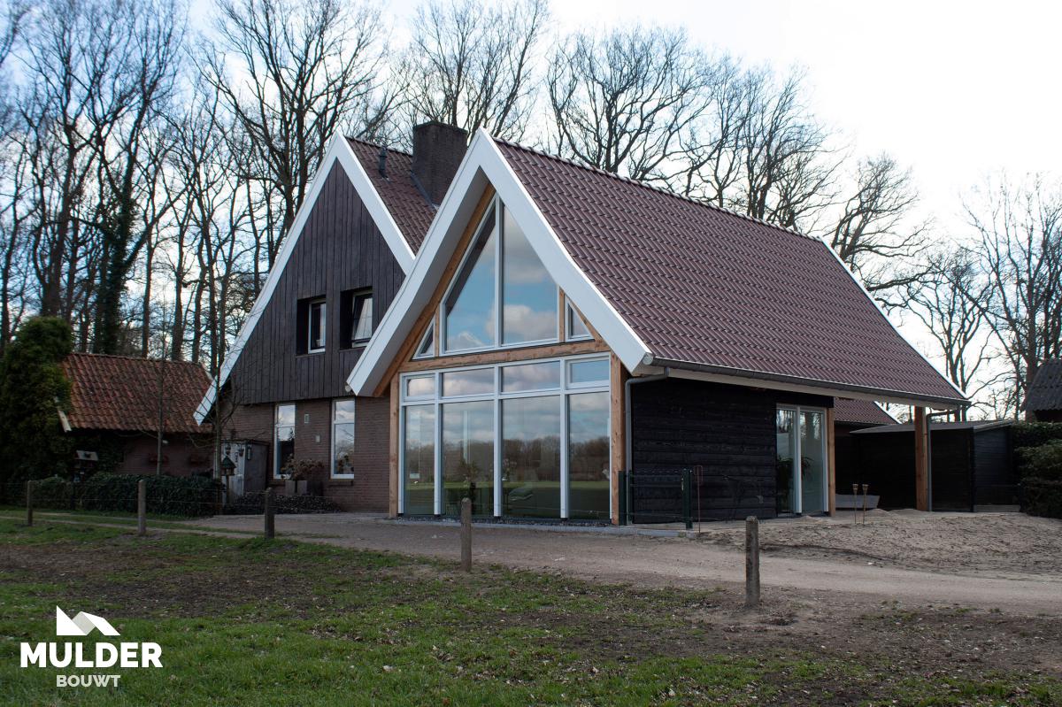 Aanbouw zitkamer in Haaksbergen
