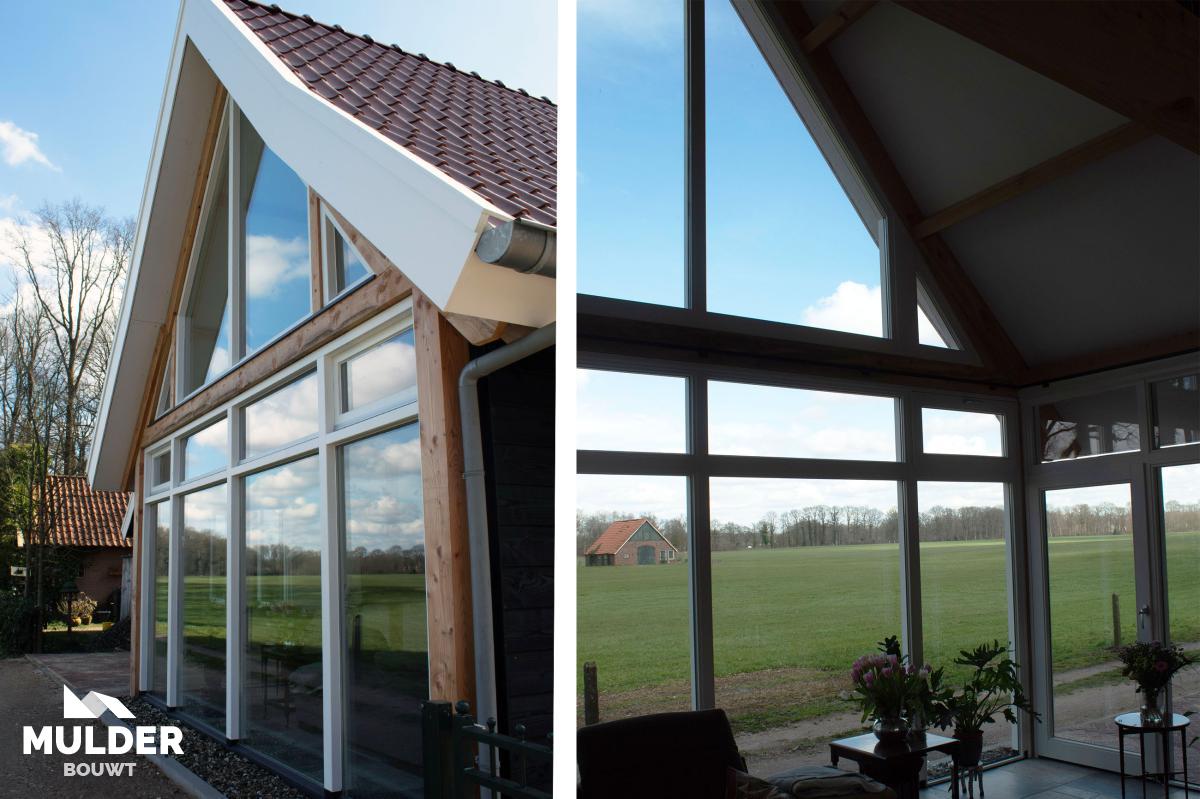 Aanbouw zitkamer in Haaksbergen