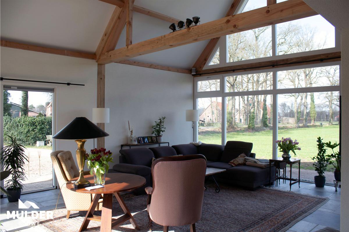 Aanbouw zitkamer in Haaksbergen