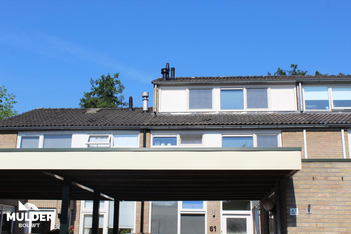 Dakopbouw in Enschede