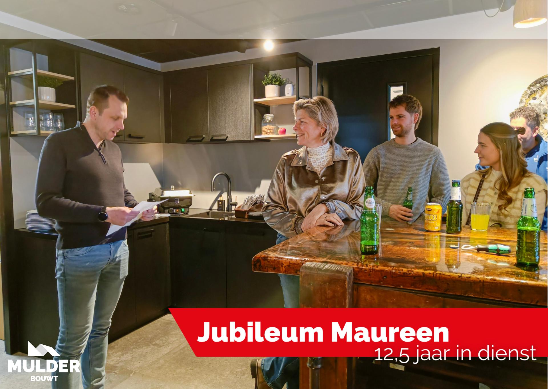 Maureen 12,5 jaar in dienst