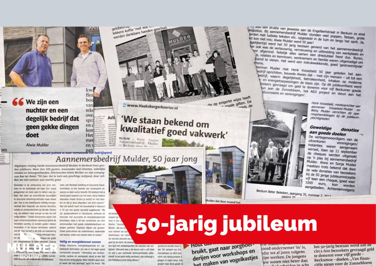 50-jarig jubileum