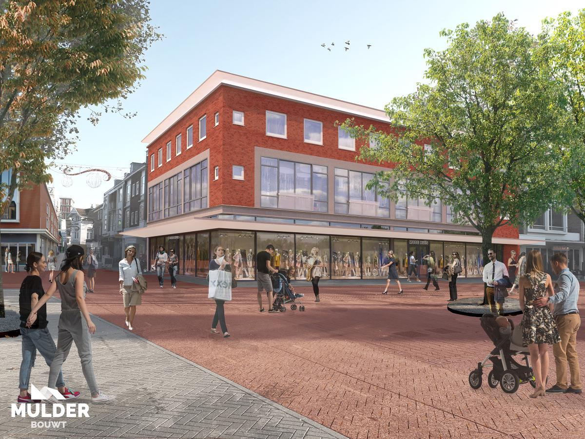 Winkelpand en appartementen Hengelo