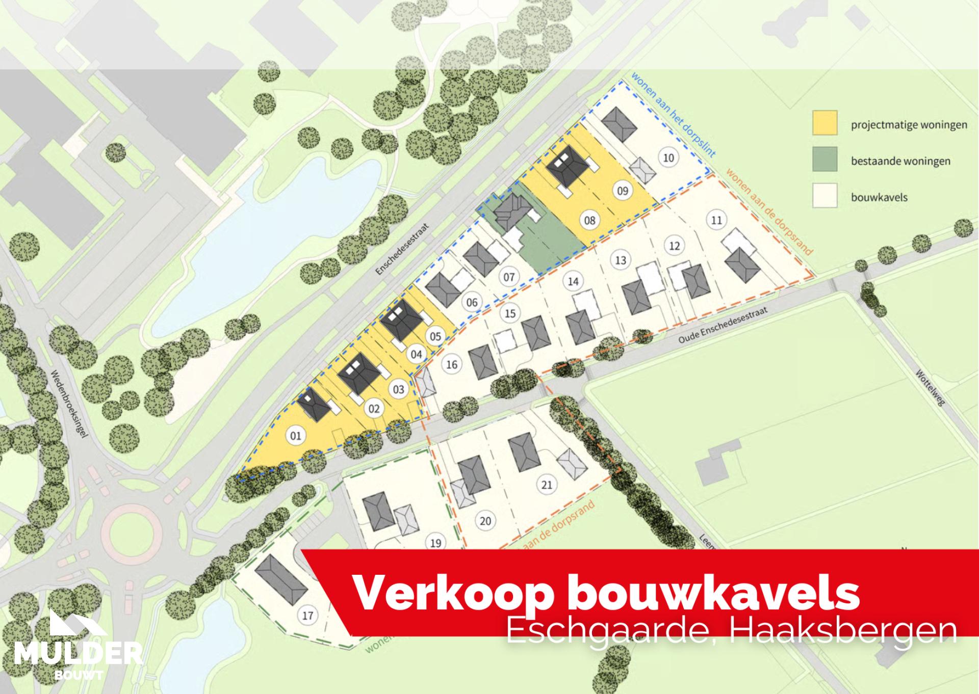Verkoop gestart: bouwkavels Eschgaarde Haaksbergen