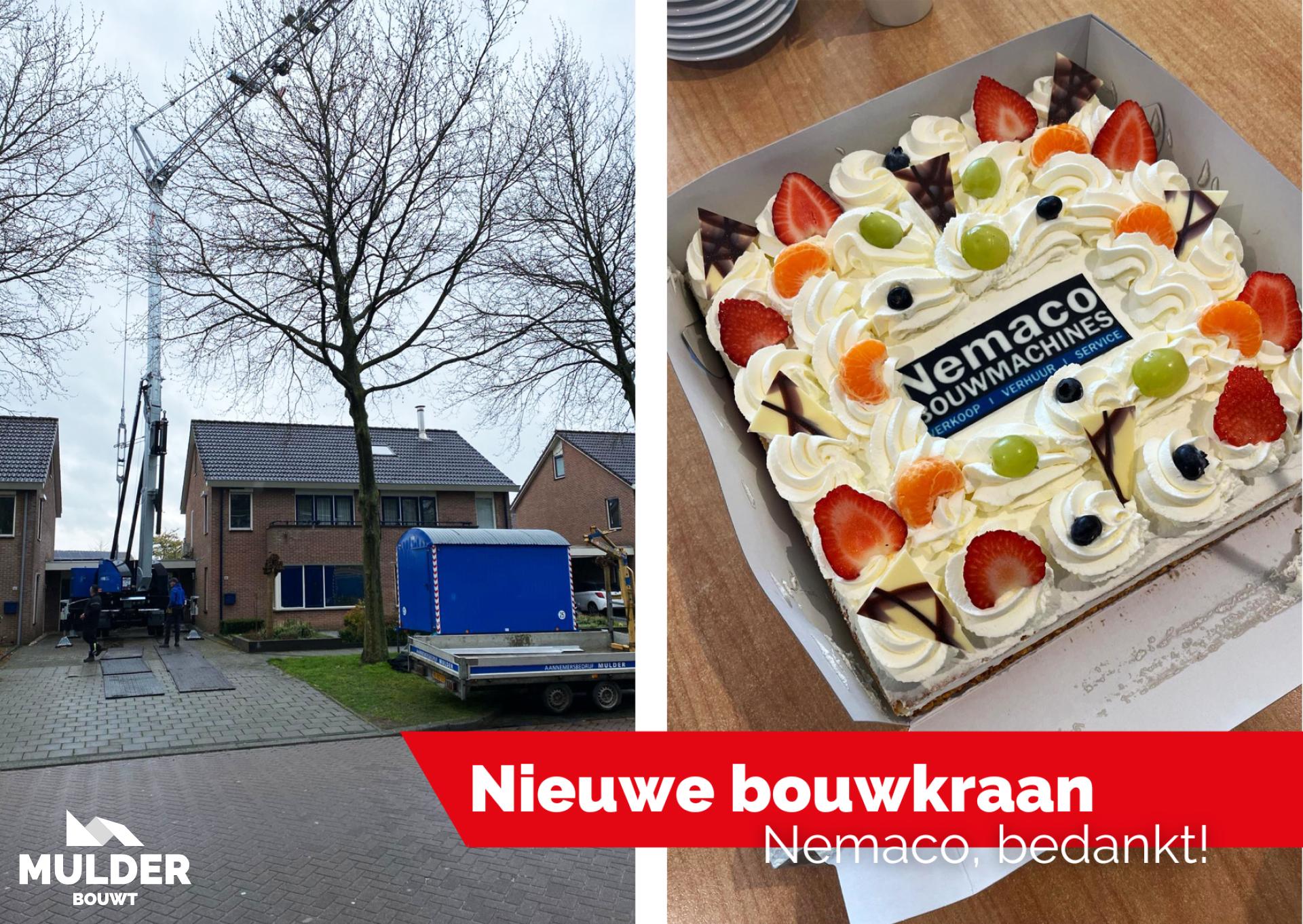 Nieuwe bouwkraan