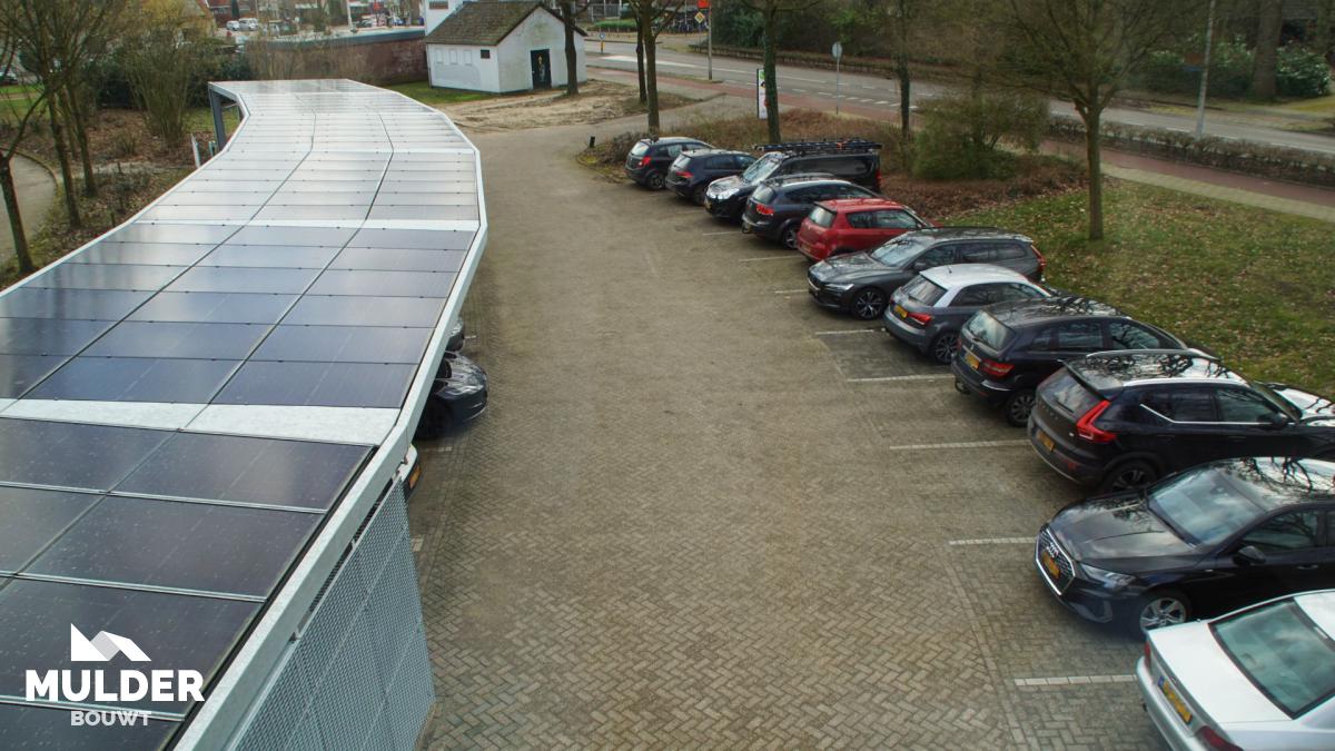 Parkeergelegenheid en doucheruimte voor een bedrijf 