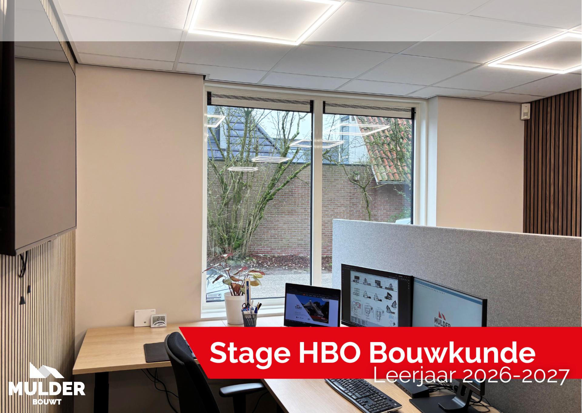 Stage HBO bouwkunde 