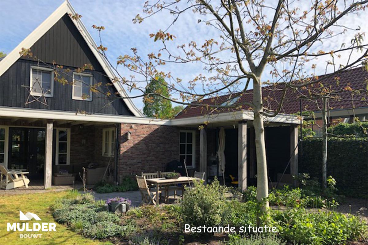 Atelier en veranda in Enschede