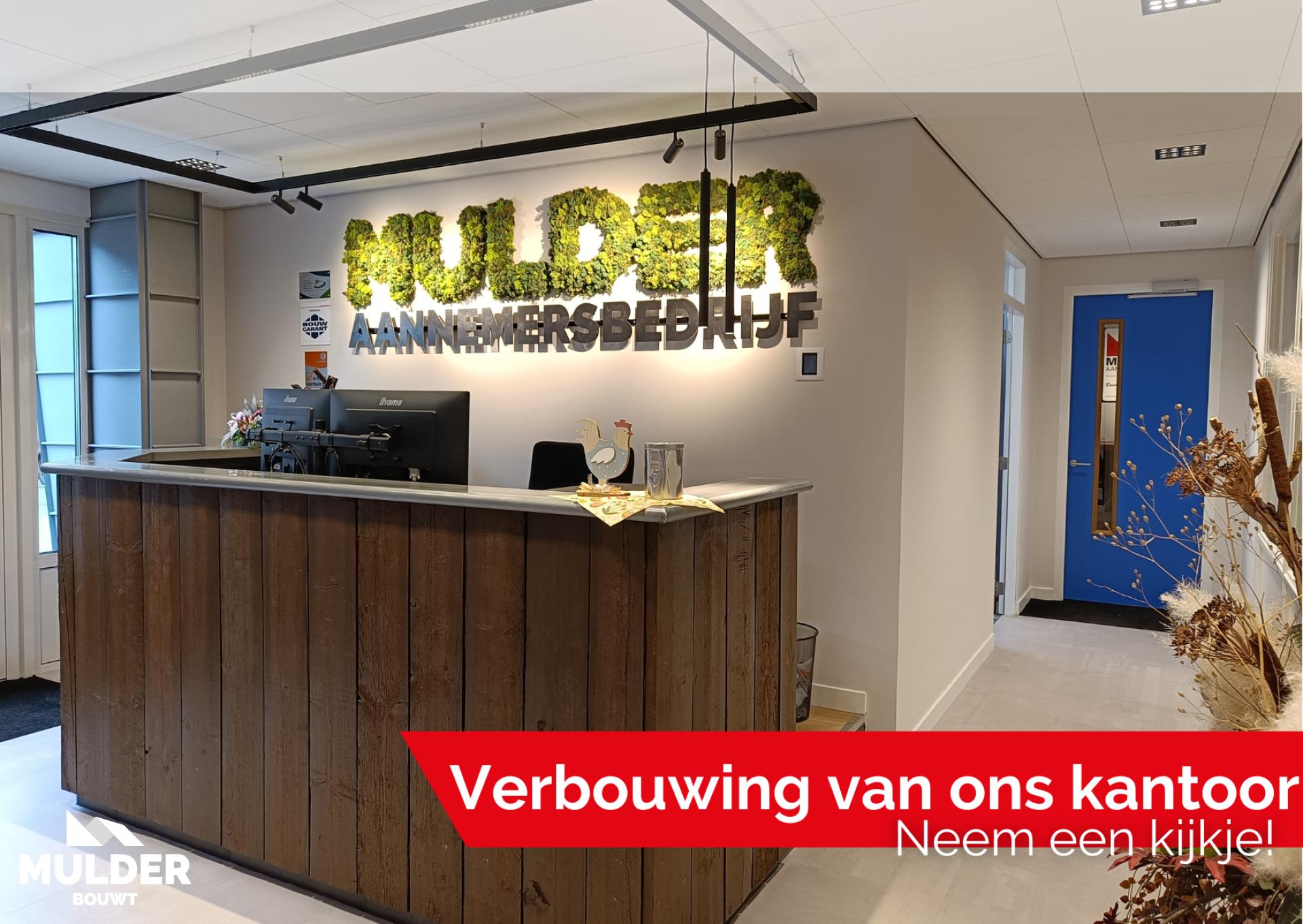 Verbouwing op kantoor 